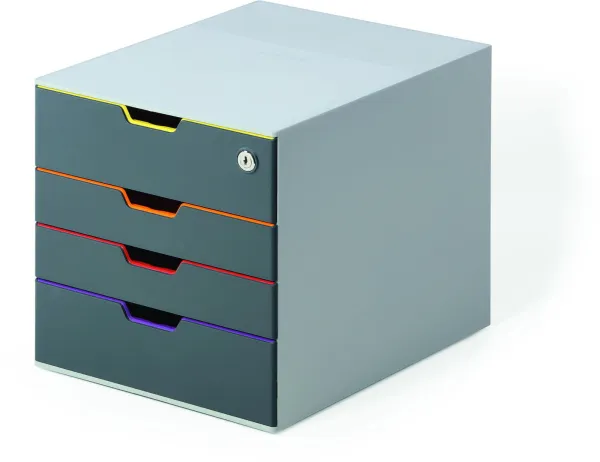 Durable Varicolor SAFE archivador con cajones