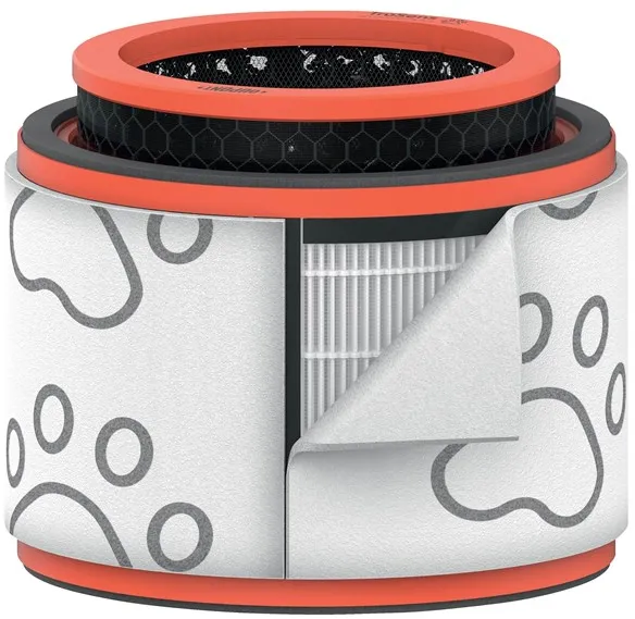 Filtro de tambor HEPA 3 en 1 para mascotas Leitz para purificador de aire medio TruSens Z-2000/Z-2500