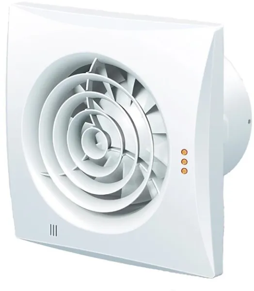 Duka Ventilador Pro 32TH Control de humedad y tiempo, Ø125 mm, blanco